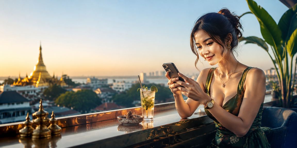 ပျဉ်ဦးလွင်မြို့တွင် စလော့ကစားနေသော လူများ